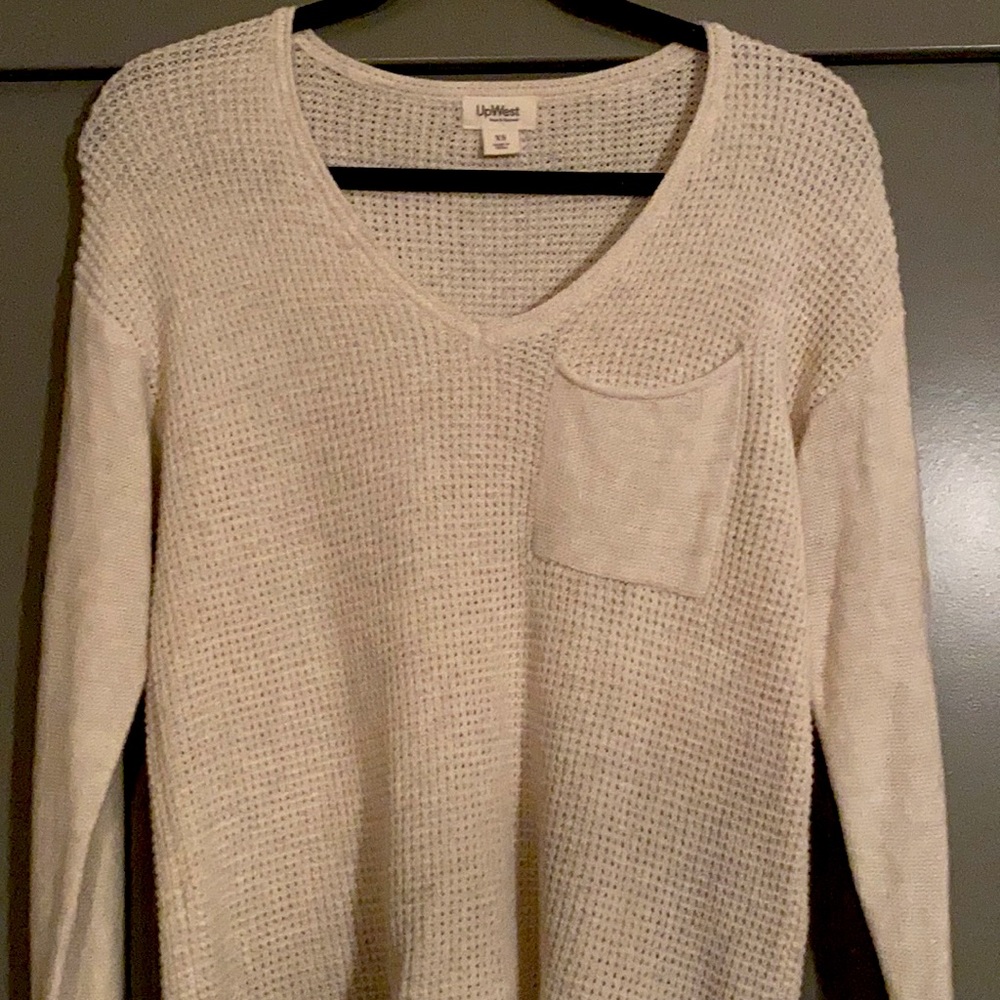Up West Waffle Sweater